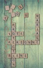 Lettres de scrabble
