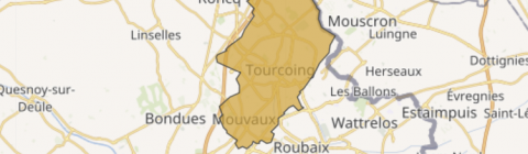 Carte pôle tourquennois